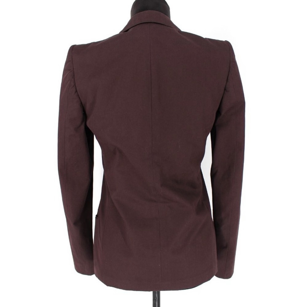 Bottega Veneta Plum Purple Blazer Single Breasted Jacket 40 XS Small Cupro - Picture 5 of 7